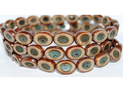 Table cut beads - Beams 14x11mm