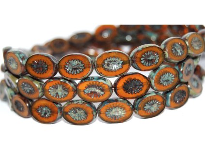 Table cut beads - Beams 14x11mm