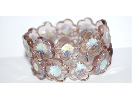 Table cut beads-Hibiscus 20mm