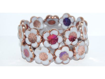 Table cut beads-Hibiscus 20mm