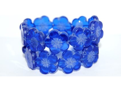 Table cut beads-Hibiscus 20mm