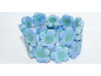 Table cut beads-Hibiscus 20mm