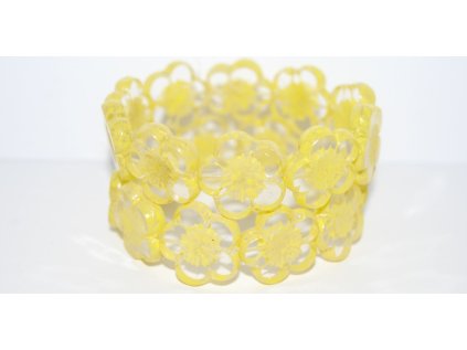 Table cut beads-Hibiscus 20mm