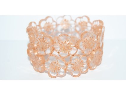 Table cut beads-Hibiscus 20mm