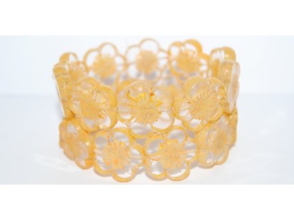 Table cut beads-Hibiscus 20mm