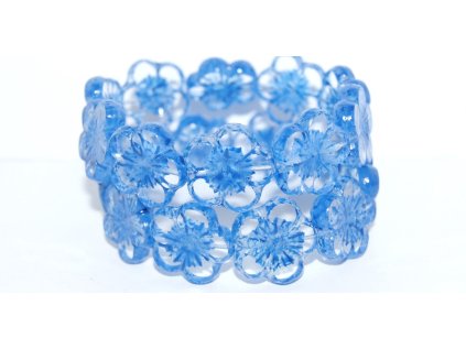 Table cut beads-Hibiscus 20mm