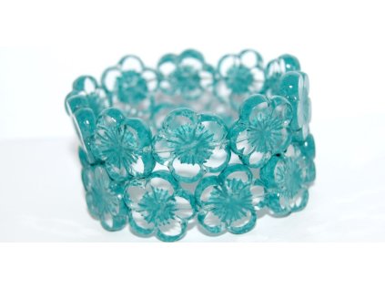 Table cut beads-Hibiscus 20mm