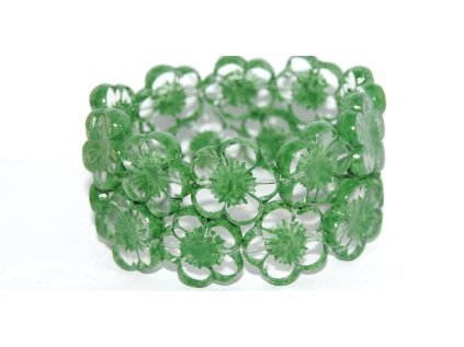 Table cut beads-Hibiscus 20mm