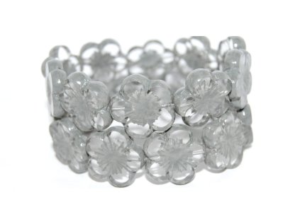 Table cut beads-Hibiscus 20mm