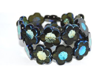 Table cut beads-Hibiscus 20mm