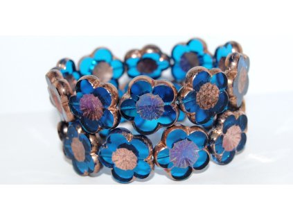 Table cut beads-Hibiscus 20mm