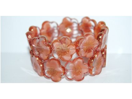 Table cut beads-Hibiscus 20mm