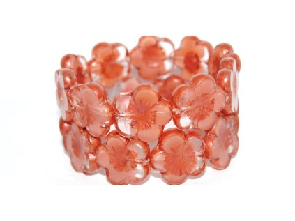 Table cut beads-Hibiscus 20mm