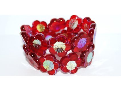 Table cut beads-Hibiscus 20mm