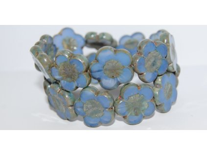 Table cut beads-Hibiscus 20mm