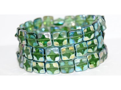 Table cut beads -Squares 11mm