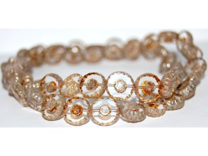 Table cut beads - Daisy 12mm