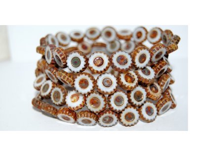 Table cut beads - Daisy 12mm