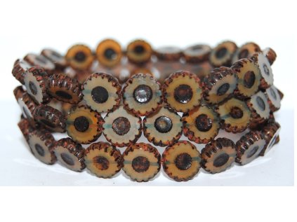 Table cut beads - Daisy 12mm