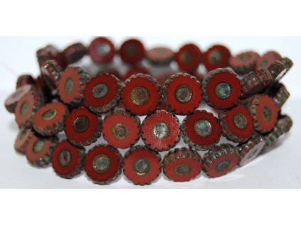 Table cut beads - Daisy 12mm