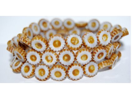 Table cut beads - Daisy 12mm