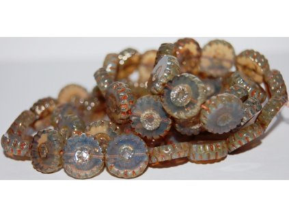 Table cut beads - Daisy 12mm