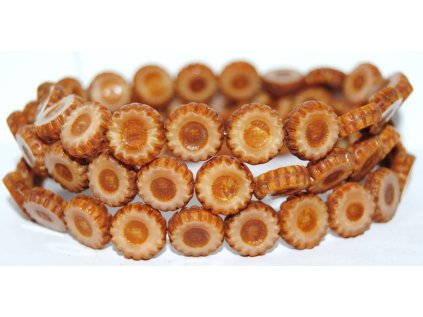 Table cut beads - Daisy 12mm