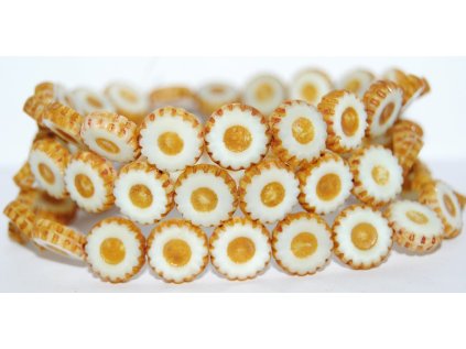 Table cut beads - Daisy 12mm