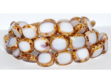 Table cut beads - Candy 14x12mm