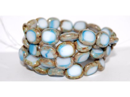 Table cut beads - Candy 14x12mm