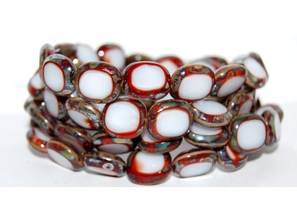 Table cut beads - Candy 14x12mm
