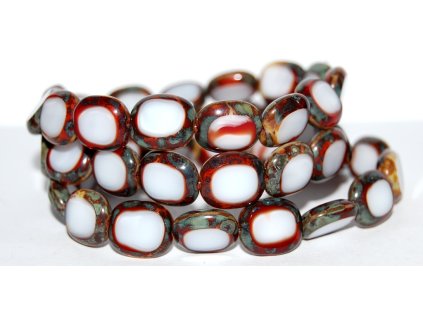 Table cut beads - Candy 14x12mm