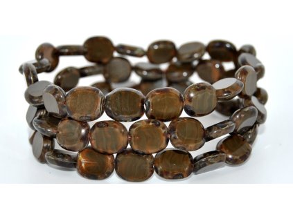 Table cut beads - Candy 14x12mm