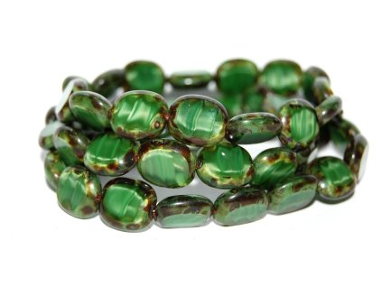 Table cut beads - Candy 14x12mm