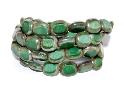 Table cut beads - Candy 14x12mm