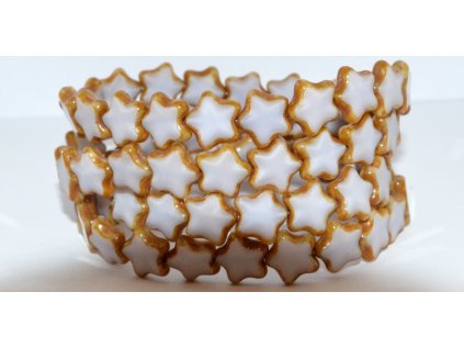 Table cut beads - Star -12mm