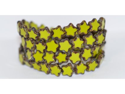 Table cut beads - Star -12mm