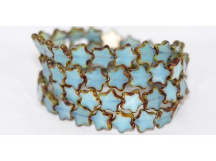 Table cut beads - Star -12mm