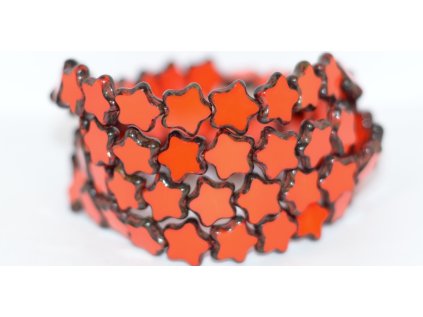 Table cut beads - Star -12mm