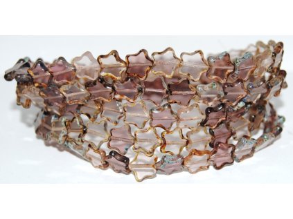 Table cut beads - Star -12mm