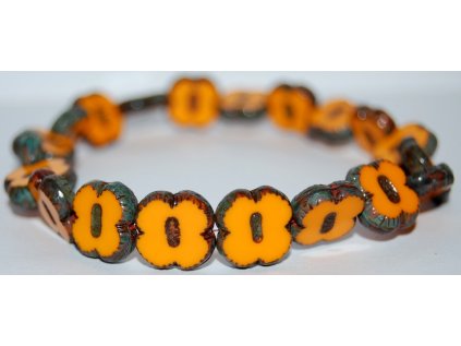 Table cut - flower - Knob - 12mm