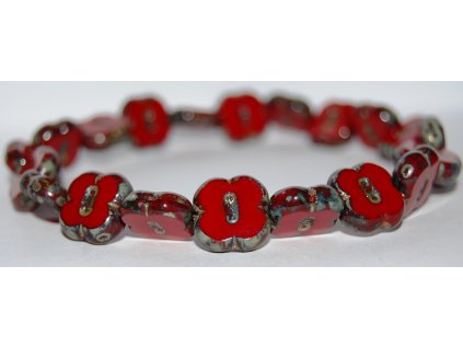 Table cut - flower - Knob - 12mm