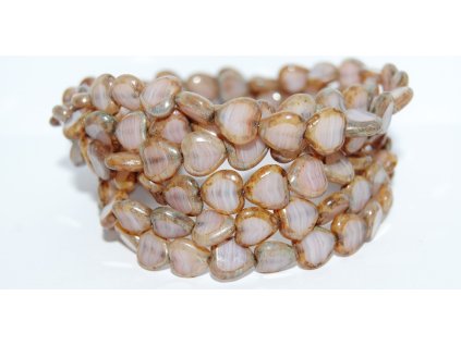 Hearts -10mm - Table Cut Beads