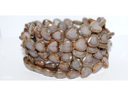 Hearts -12mm - Table Cut Beads