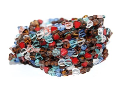 Table Cut - Hearts - 6mm