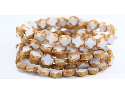 Table cut beads 9x8mm