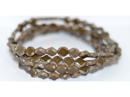 Table cut beads 9x8mm