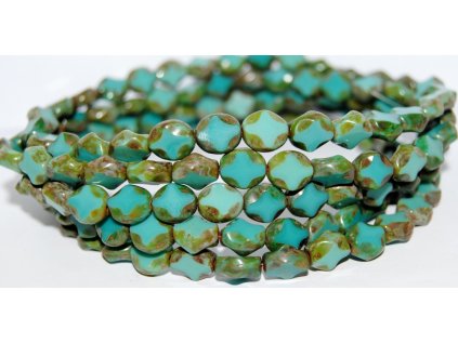 Table cut beads 9x8mm