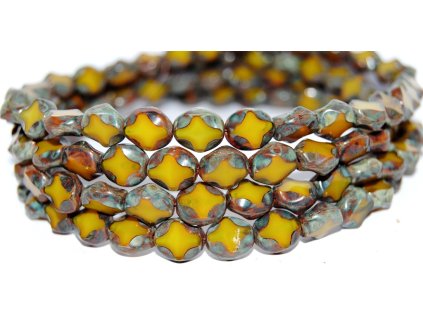 Table cut beads 9x8mm