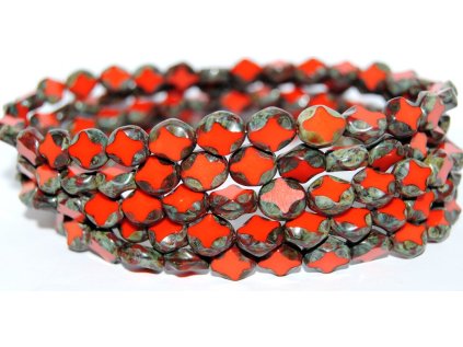 Table cut beads 9x8mm